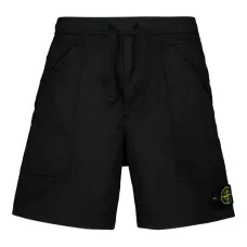 Шорты с нашивкой-логотипом