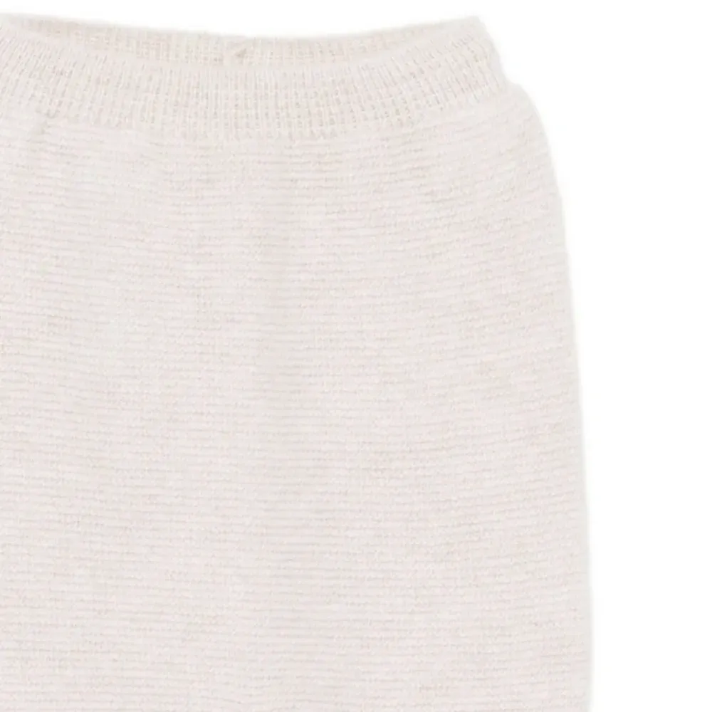 Комплект из топа и брюк фактурной вязки