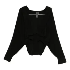 Боди с драпировкой