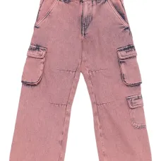 Джинсы с карманами карго