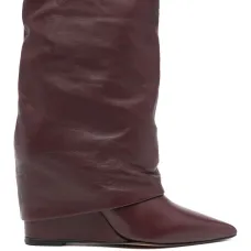 Сапоги с широким голенищем