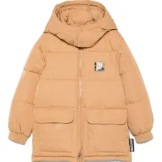 Пуховик с логотипом