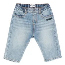 Джинсы с эластичным поясом