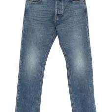 Джинсы с эффектом потертости