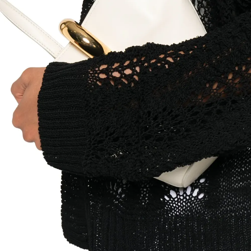 Кардиган рыхлой вязки