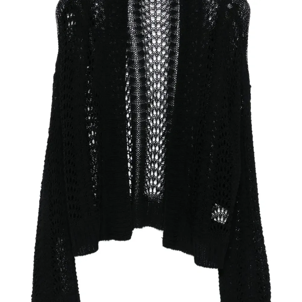 Кардиган рыхлой вязки