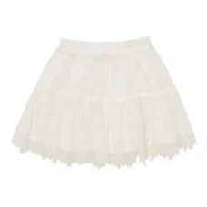 Юбка мини Saloon с кружевом