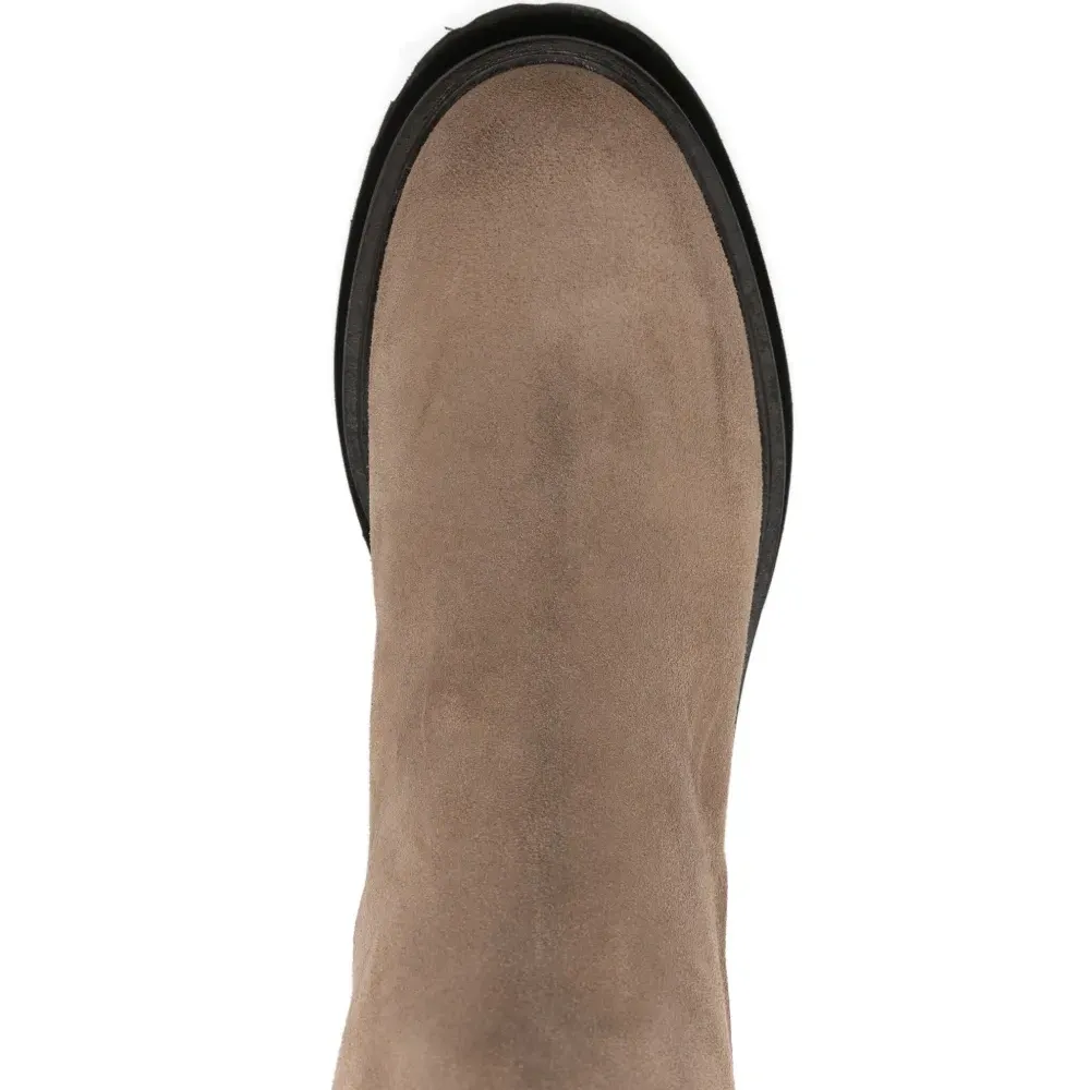 Ботинки с молнией