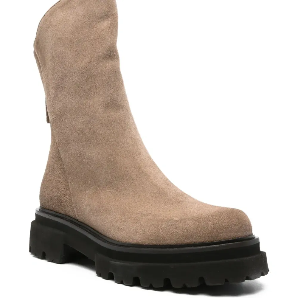 Ботинки с молнией