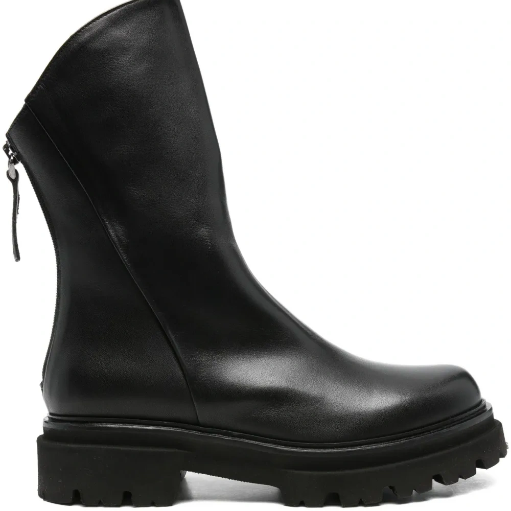 Сапоги с молнией