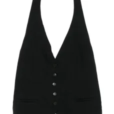 Жилет с вырезом халтер
