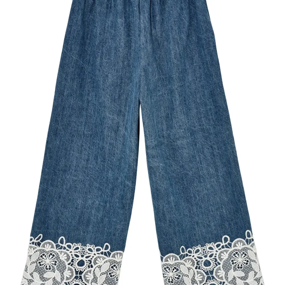 Джинсы Daisy с кружевом