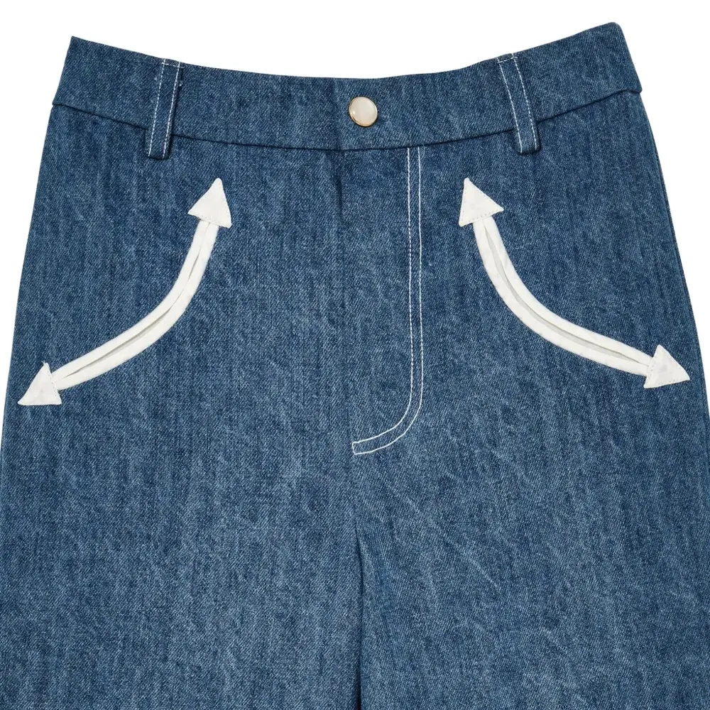 Джинсы Daisy с кружевом