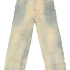 Джинсы с эффектом потертости