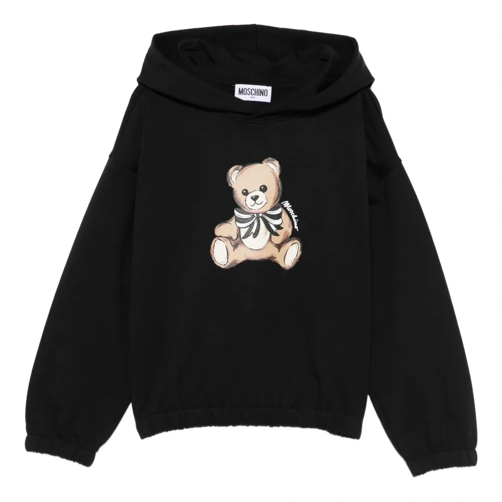 Топ с капюшоном и принтом