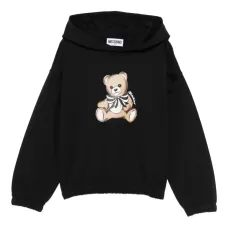 Топ с капюшоном и принтом