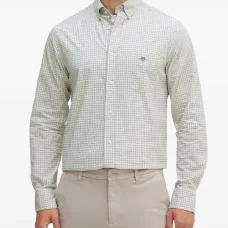 Рубашка Оксфорд в клетку