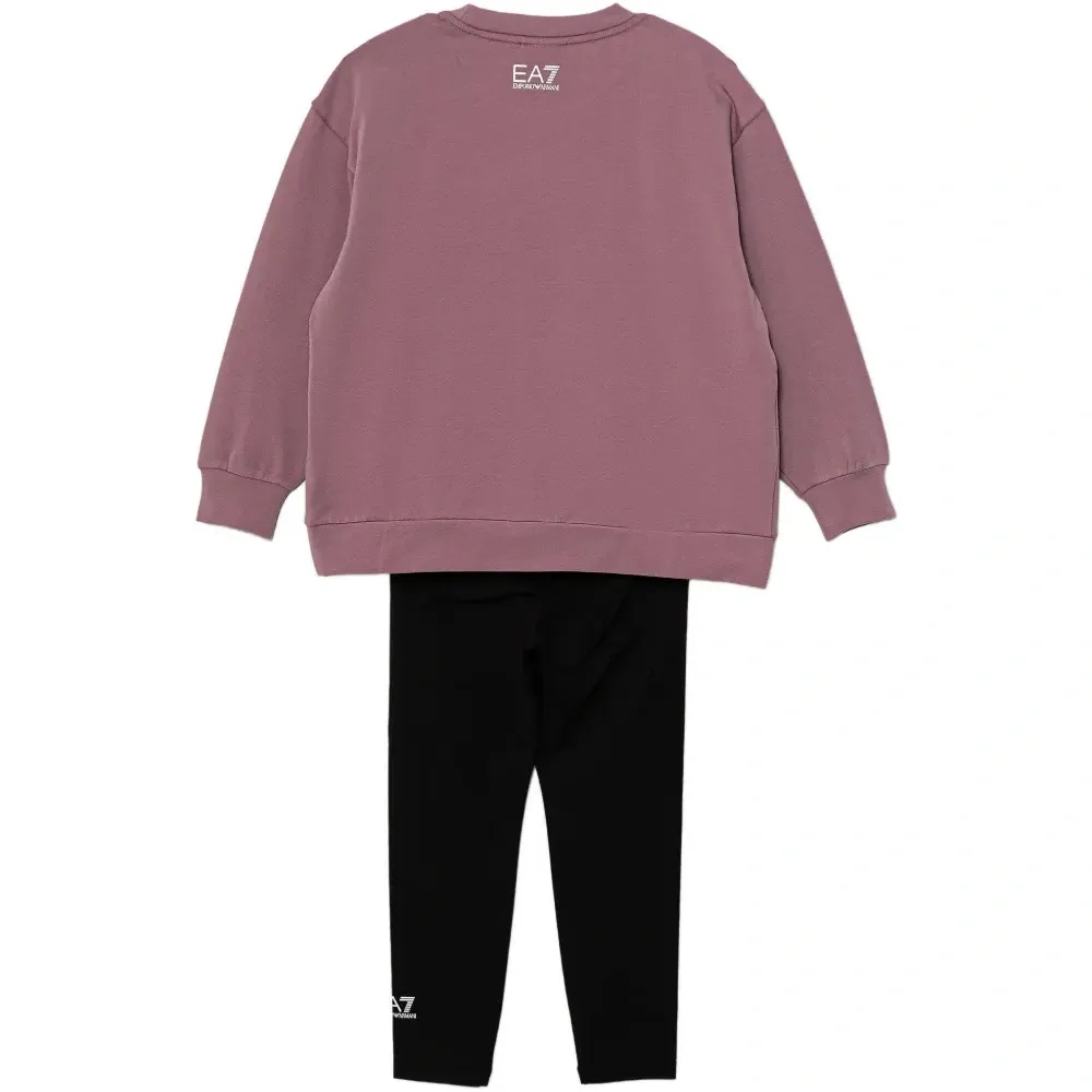 Комплект из леггинсов с фирменным принтом