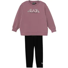 Комплект из леггинсов с фирменным принтом