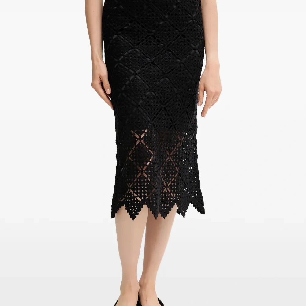 Юбка с эластичным поясом