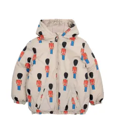 Куртка с капюшоном и узором Куртка с капюшоном и узором