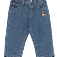 Джинсы с вышивкой