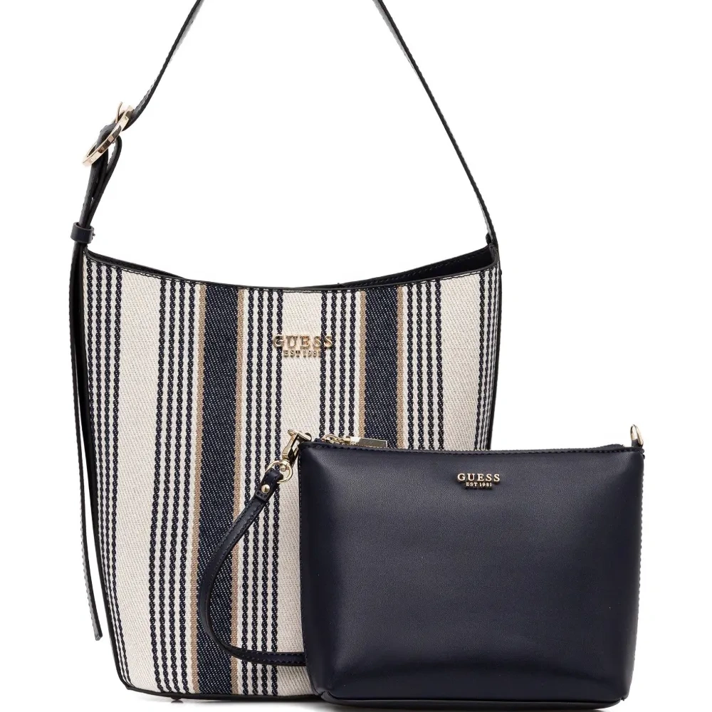 Сумка-тоут Nicolette в полоску Сумка-тоут Nicolette в полоску