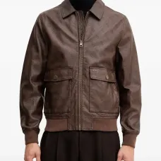 Куртка на молнии с монограммой