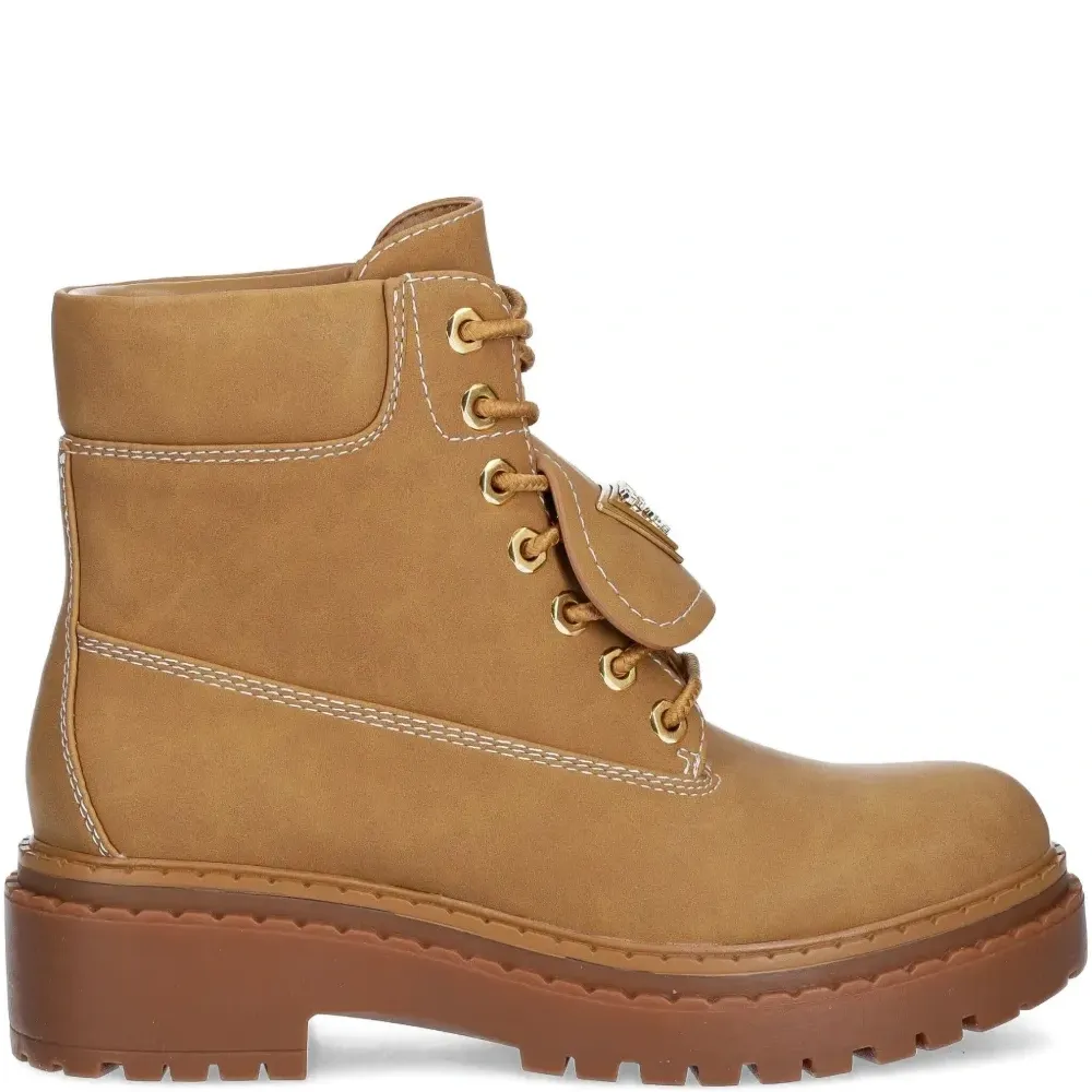 Ботинки на шнуровке с логотипом Ботинки на шнуровке с логотипом