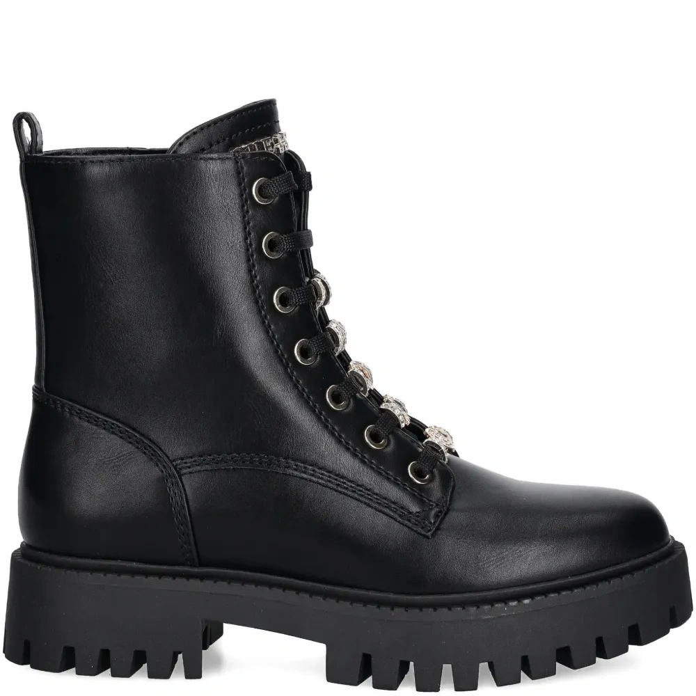 Декорированные ботинки на шнуровке