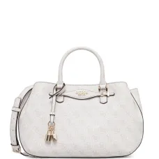 Сумка-тоут с монограммой и замком