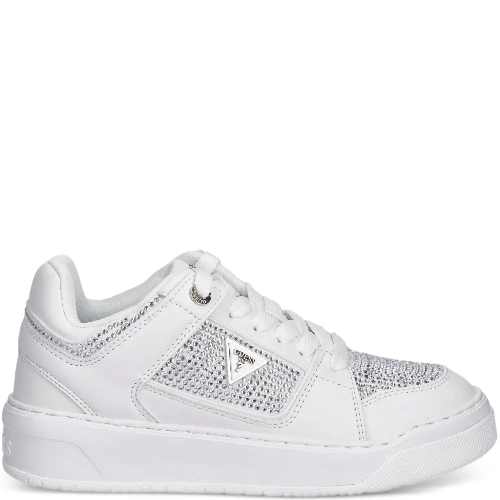 Декорированные кроссовки на шнуровке