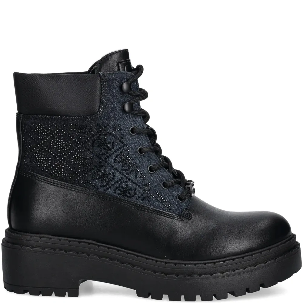 Декорированные ботинки на шнуровке