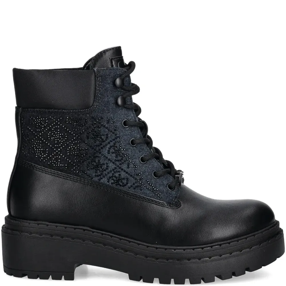 Декорированные ботинки на шнуровке