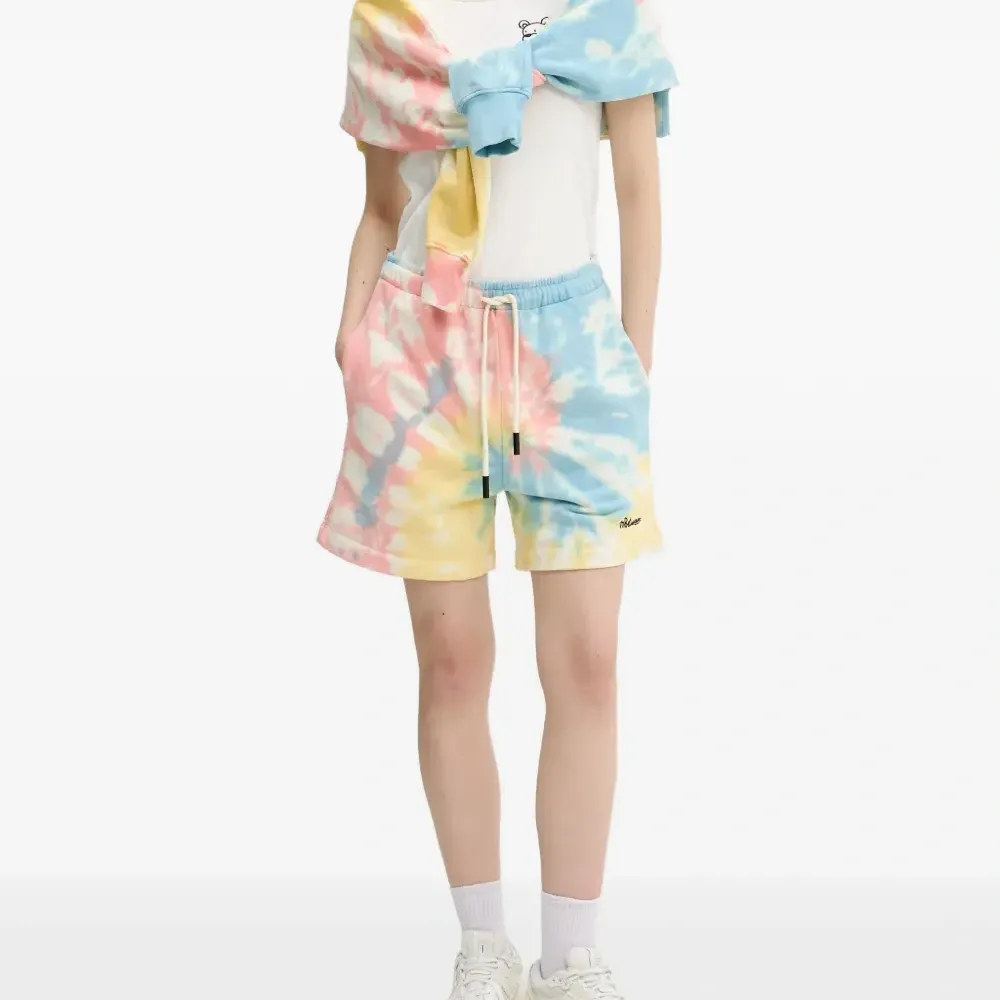 Свитшот с графическим принтом в технике тай-дай