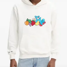 Худи с вышивкой в виде фруктов