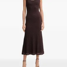 Миди-платье с цветочным узором Adoni Миди-платье с цветочным узором Adoni