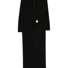 Платье миди с кристаллами