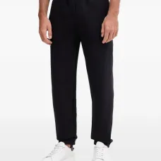 Треники с логотипом и эластичным поясом