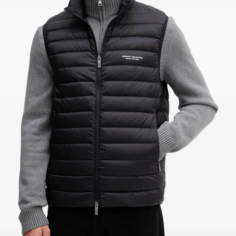 Стеганый жилет на молнии