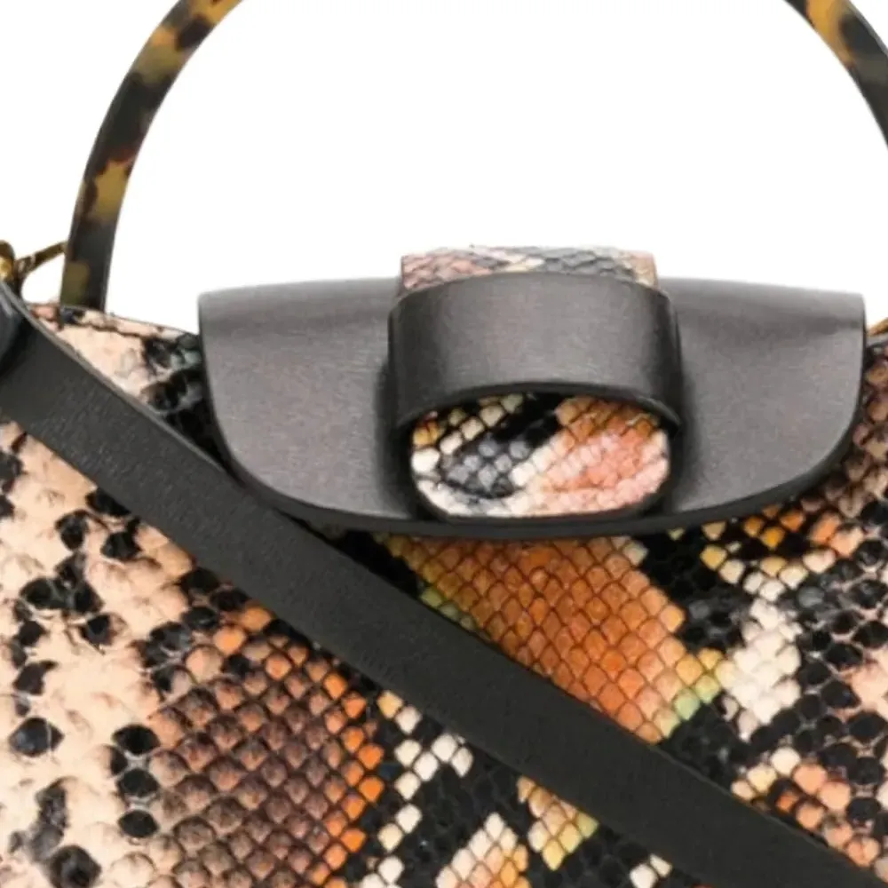 Сумка через плечо Myria со змеиным принтом