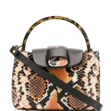 Сумка через плечо Myria со змеиным принтом