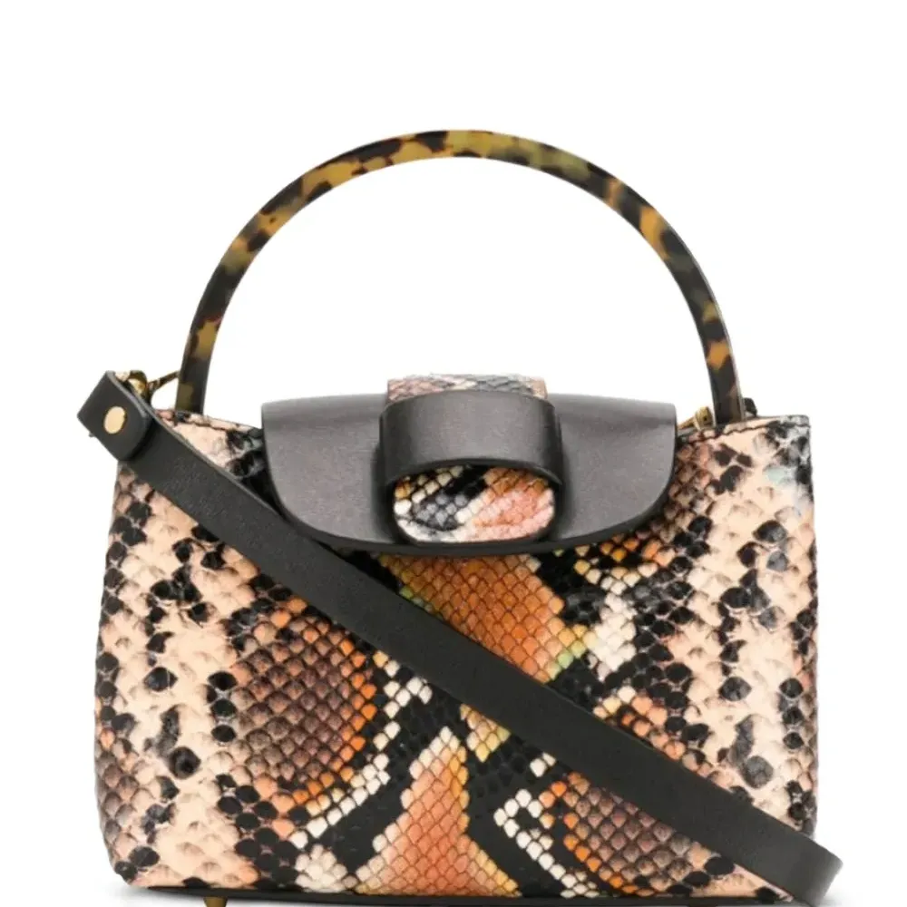 Сумка через плечо Myria со змеиным принтом