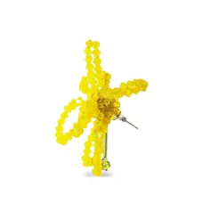 Серьга с бусинами