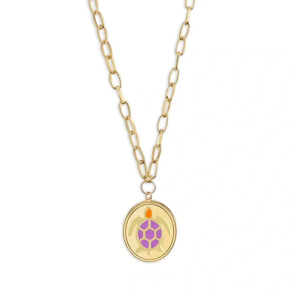 Колье Turtle с подвеской