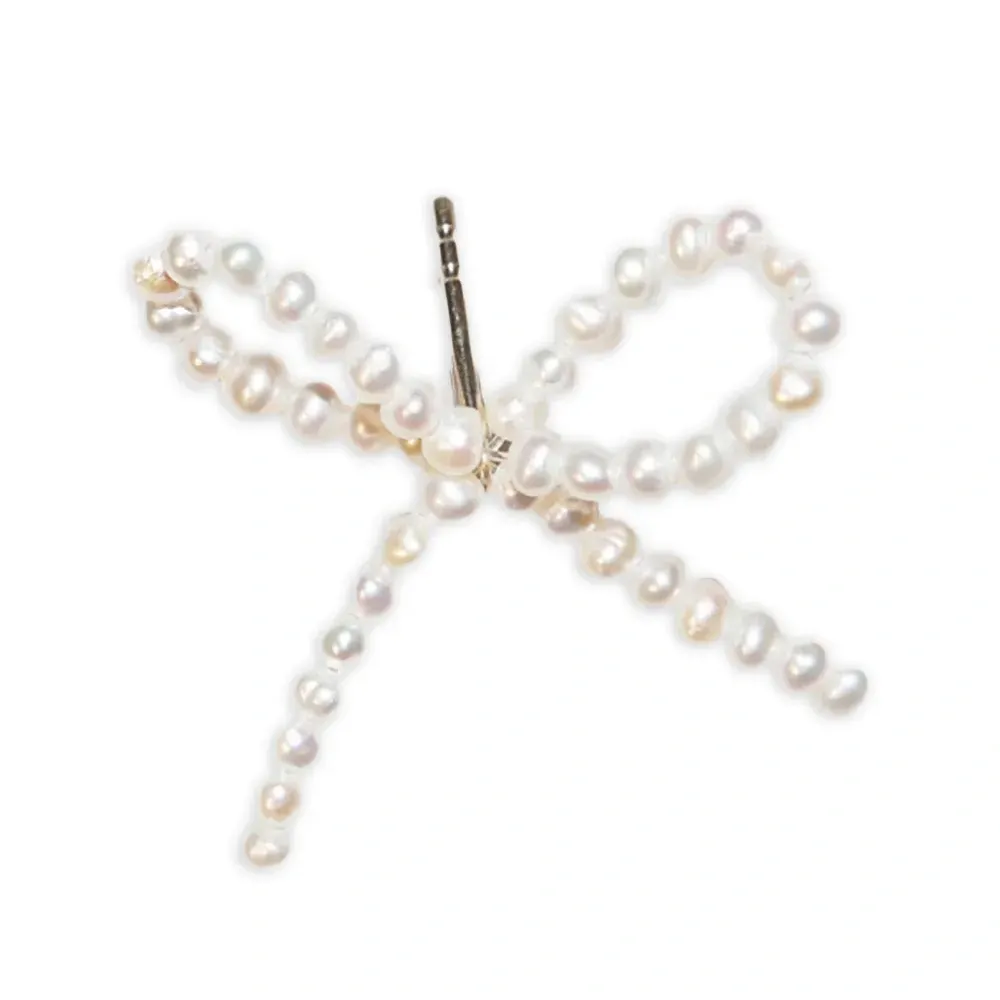 Серьга-гвоздик с жемчугом