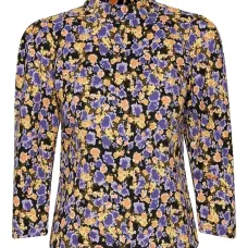 Блузка с объемными рукавами Блузка с объемными рукавами