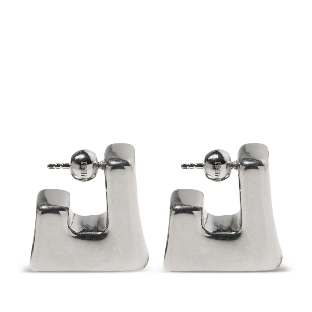 Серьги-кольца Cubo