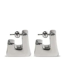 Серьги-кольца Cubo