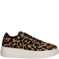 Кроссовки с леопардовым принтом